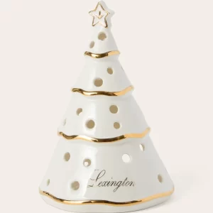 Christmas Tree Stoneware lantern - Lexington